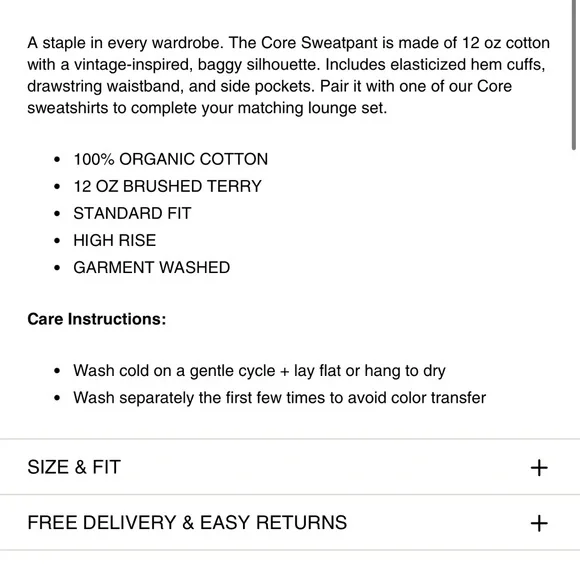 Elwood Core Sweatpant - Picture 6 of 8